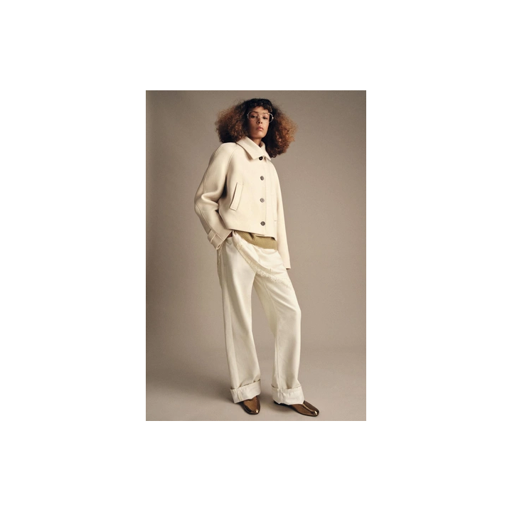 КОРОТКОЕ ПАЛЬТО ИЗ СМЕСОВОЙ ШЕРСТИ — ZW COLLECTION