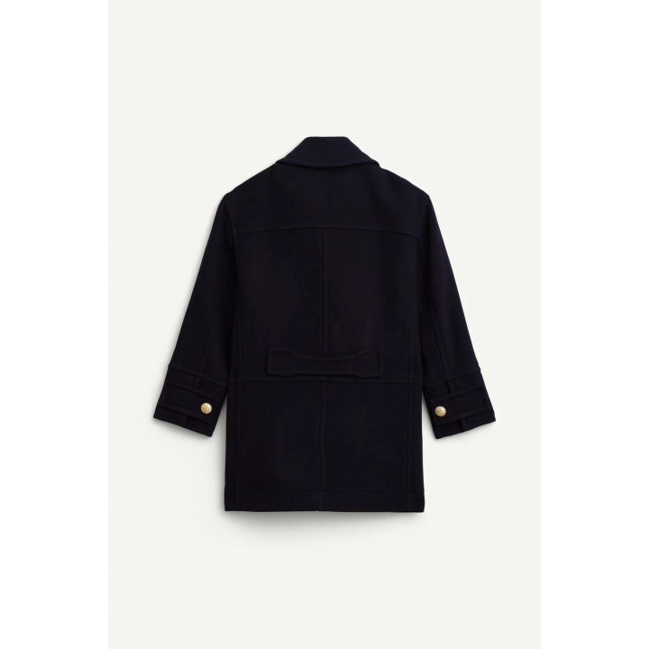 LIMITED EDITION WOOL BLEND DOUBLE-BREASTED COAT