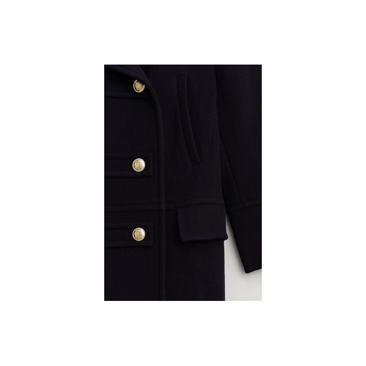 LIMITED EDITION WOOL BLEND DOUBLE-BREASTED COAT