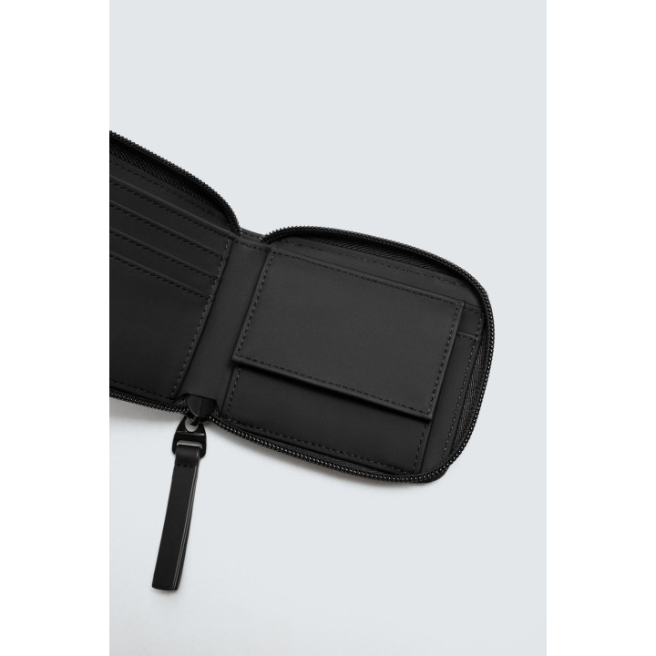 ПРОРЕЗИНЕННЫЙ КОШЕЛЕК С МОЛНИЕЙ