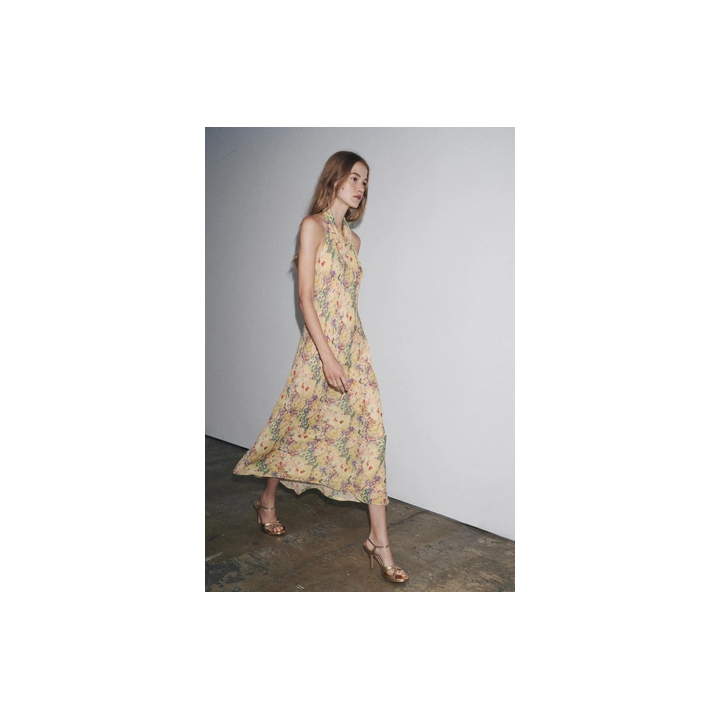 ПЛАТЬЕ С ЦВЕТОЧНЫМ ПРИНТОМ — ZW COLLECTION