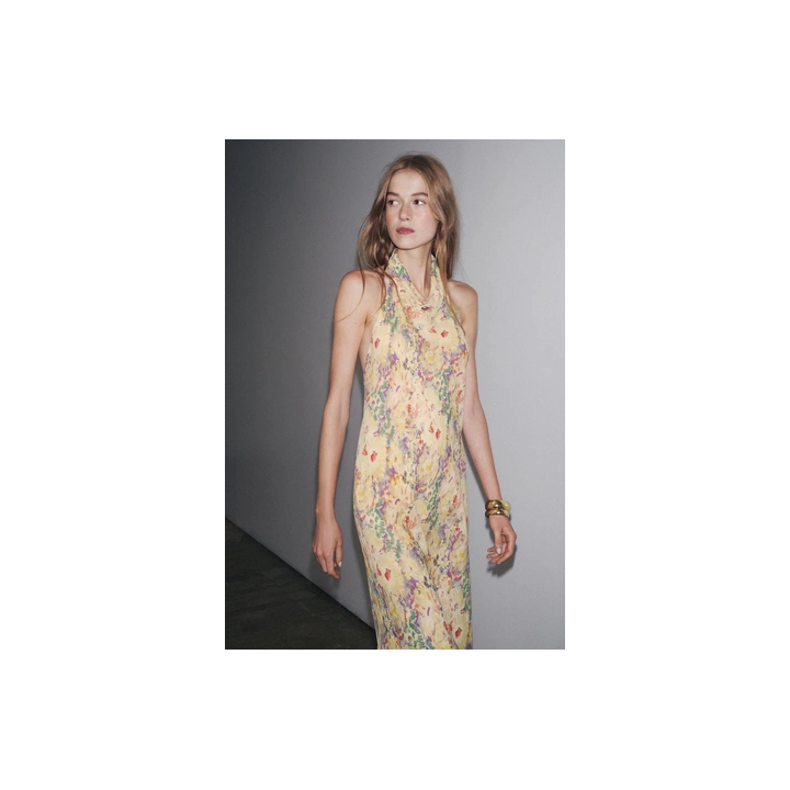 ПЛАТЬЕ С ЦВЕТОЧНЫМ ПРИНТОМ — ZW COLLECTION