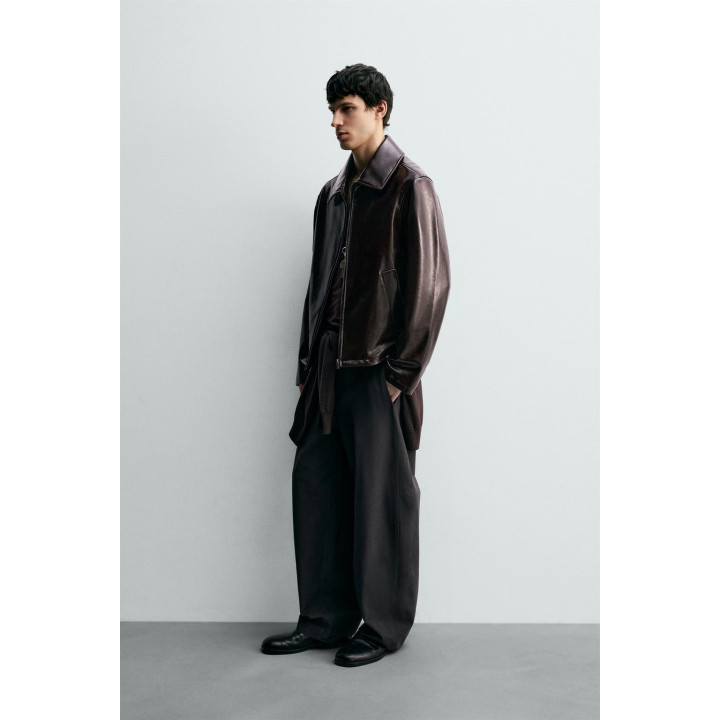 Куртка с лаковым покрытием vinyl