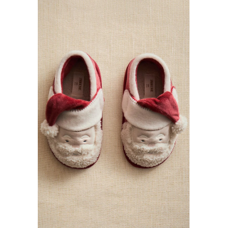 Детские тапочки дед мороз