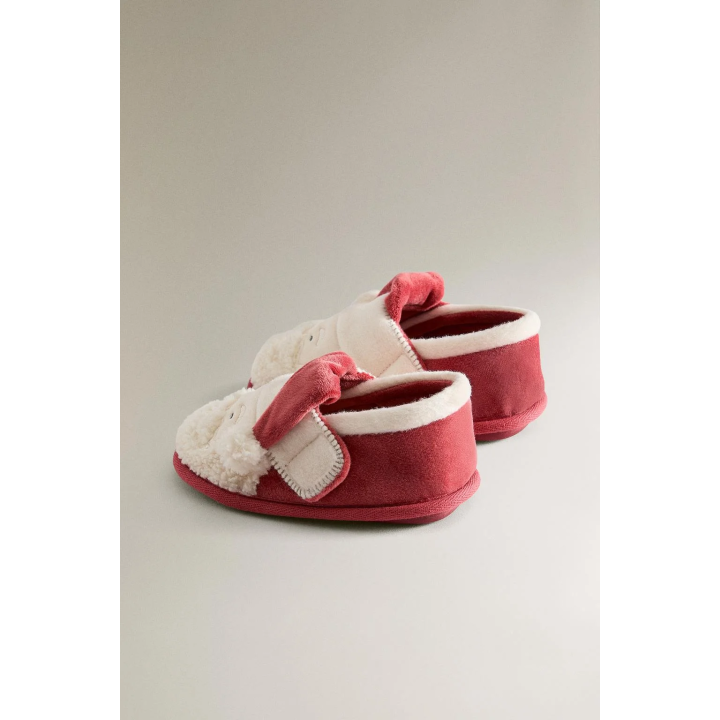 Детские тапочки дед мороз