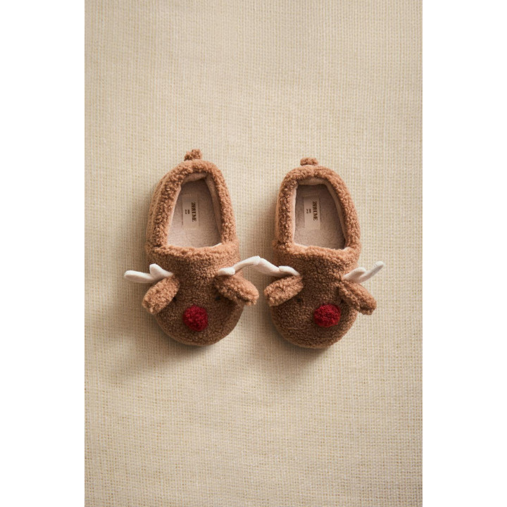 Детские тапочки с оленем