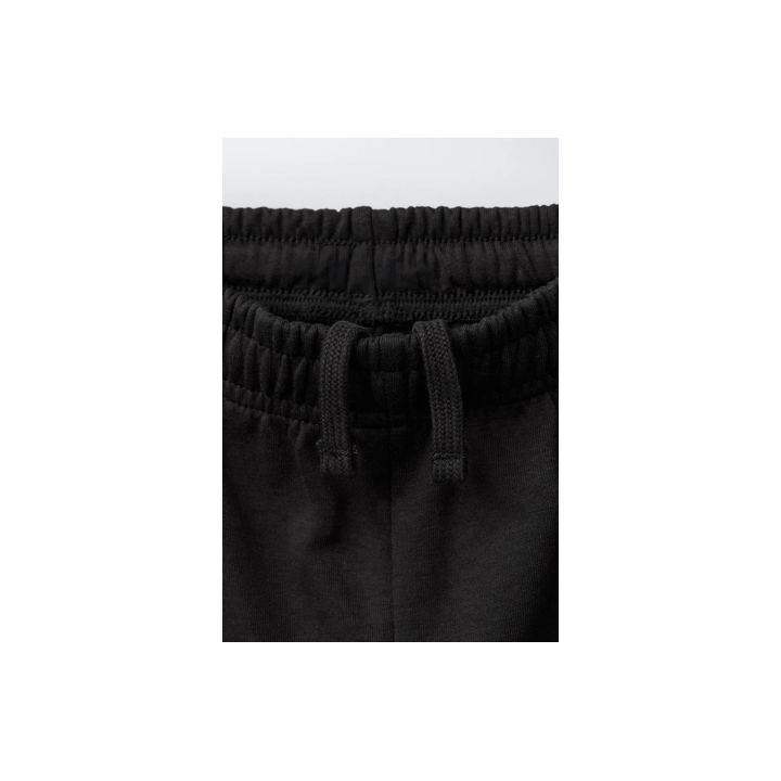 EMBOSSED TEXT INTERLOCK HOODIE AND JOGGERS SET