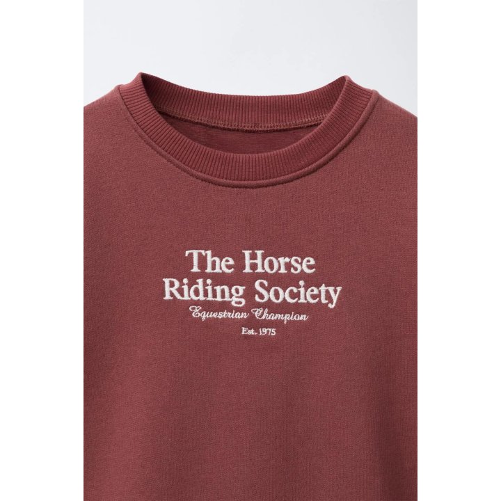 ТОЛСТОВКА С ВЫШИТОЙ НАДПИСЬЮ