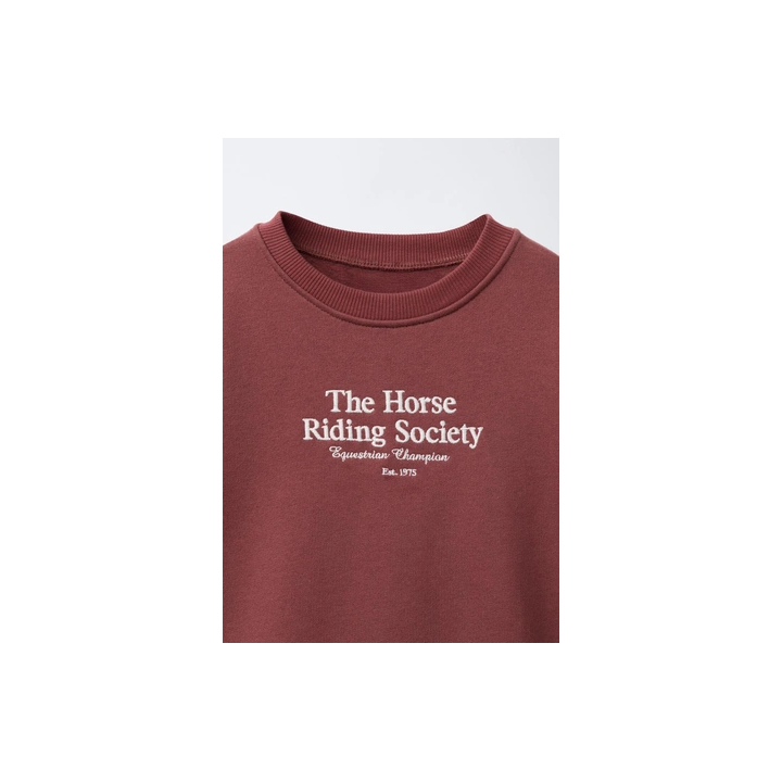 ТОЛСТОВКА С ВЫШИТОЙ НАДПИСЬЮ