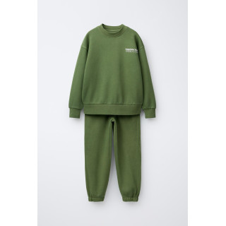 КОМПЛЕКТ ИЗ ТОЛСТОВКИ И БРЮК-ДЖОГГЕРОВ GARMENT DYE