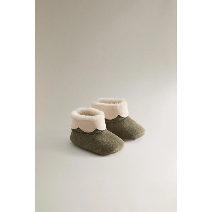 Ботиночки кожаные для рождественского эльфа