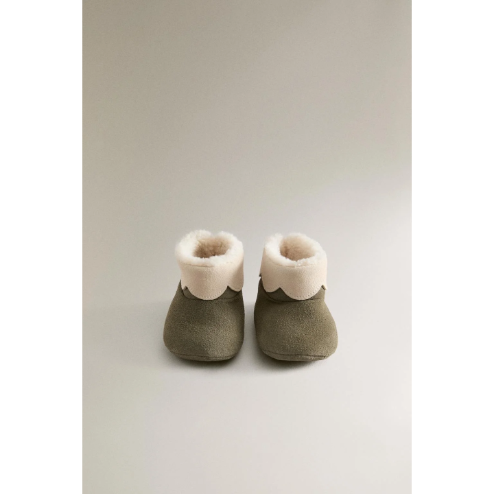 Ботиночки кожаные для рождественского эльфа