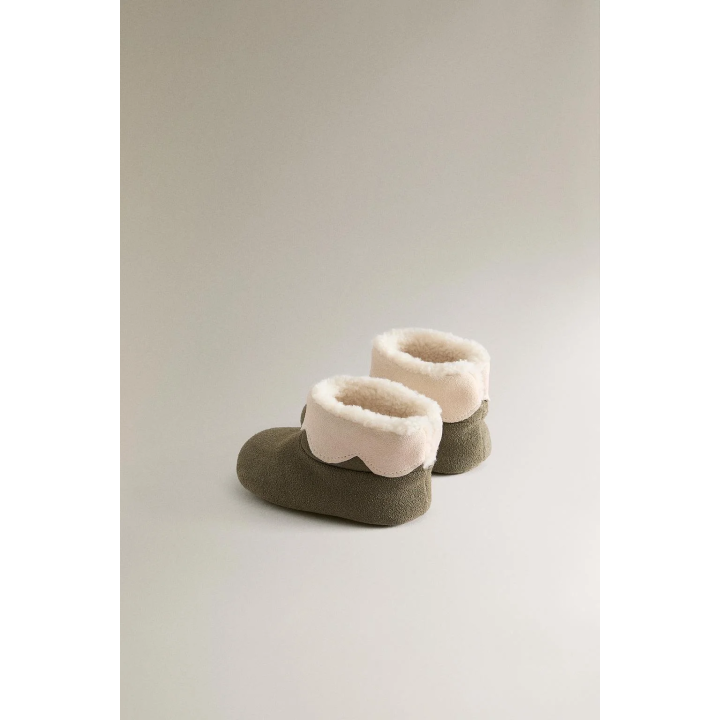 Ботиночки кожаные для рождественского эльфа