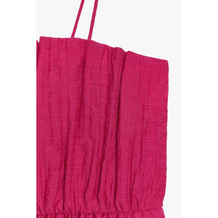 УКОРОЧЕННЫЙ ТОП С РЕЗИНОВЫМ ПРИНТОМ