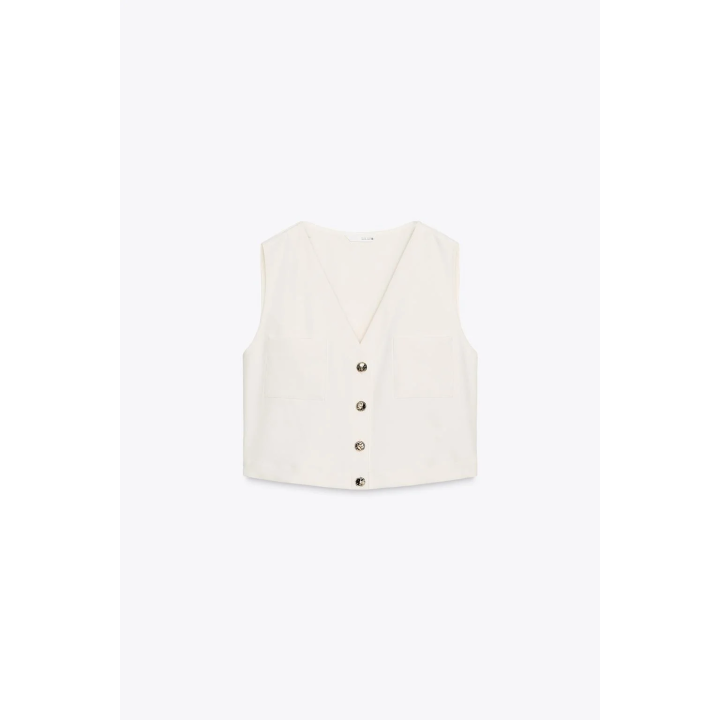 ТОП ИЗ КРЕПА БЕЗ РУКАВОВ