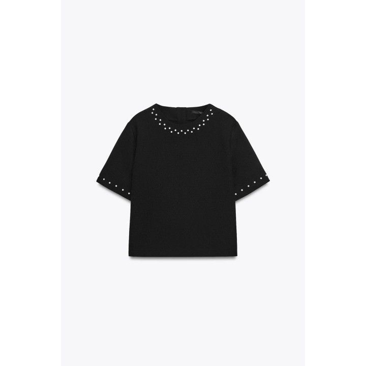 Топ с жемчугом