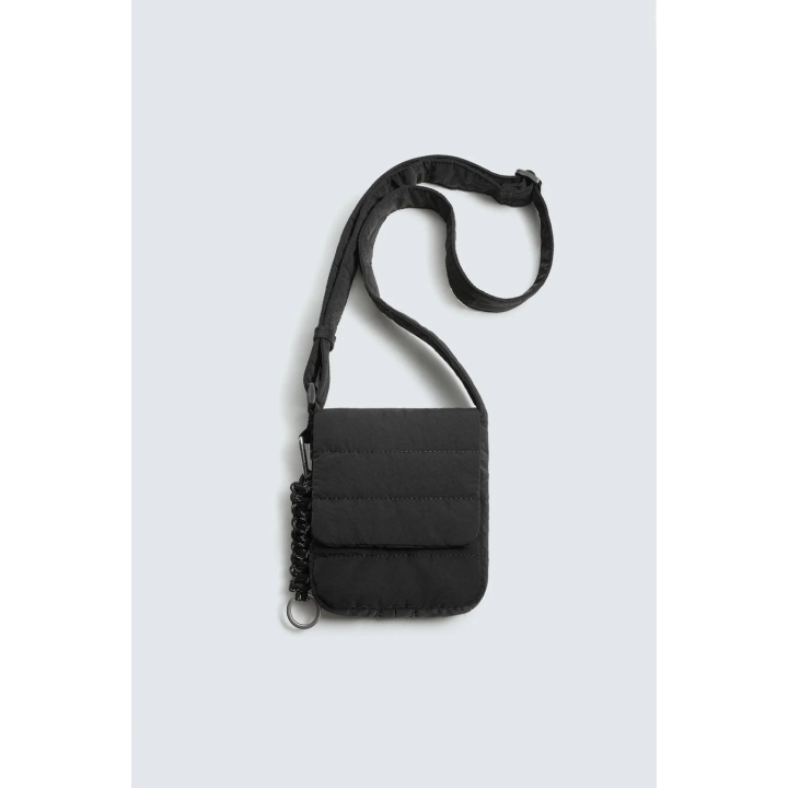 ВЕРТИКАЛЬНАЯ СТЕГАНАЯ НЕЙЛОНОВАЯ СУМКА