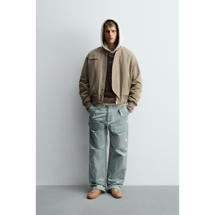 Текстурированная куртка-бомбер x sr_a