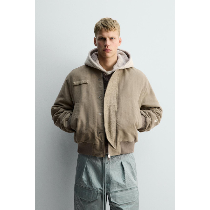 Текстурированная куртка-бомбер x sr_a