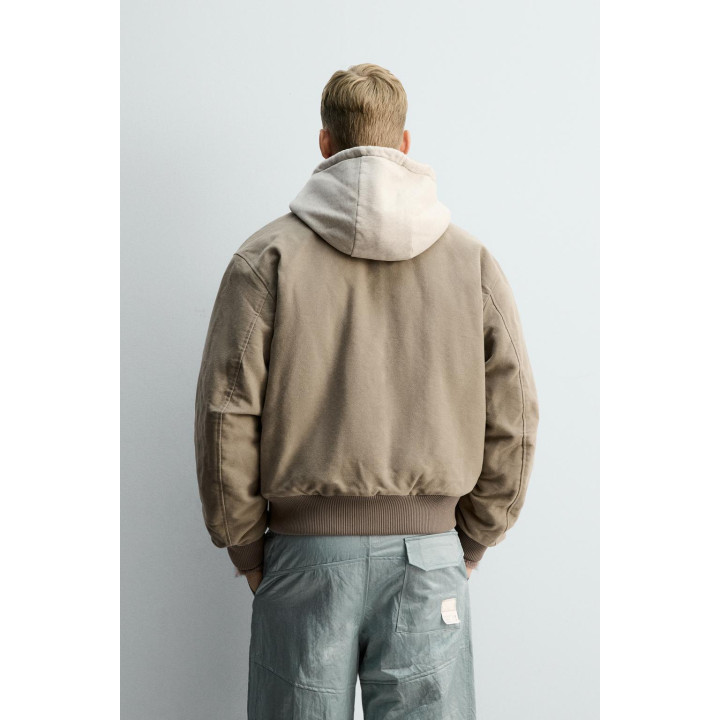 Текстурированная куртка-бомбер x sr_a