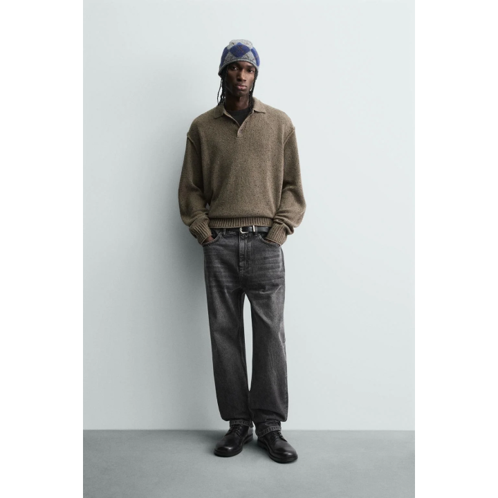 ТРИКОТАЖНОЕ ПОЛО СВОБОДНОГО КРОЯ