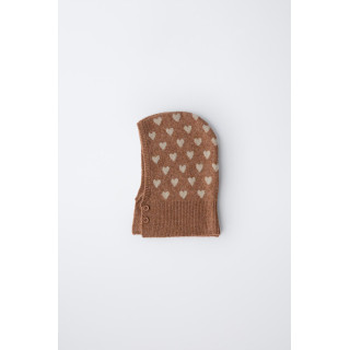 БАЛАКЛАВА С ПУГОВИЦАМИ И СЕРДЦАМИ