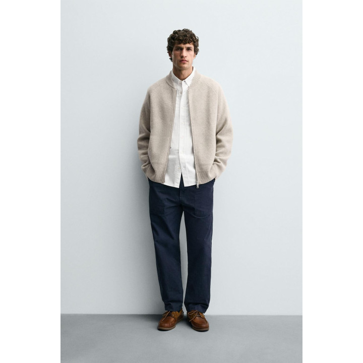 БОМБЕР ИЗ 100% ШЕРСТИ