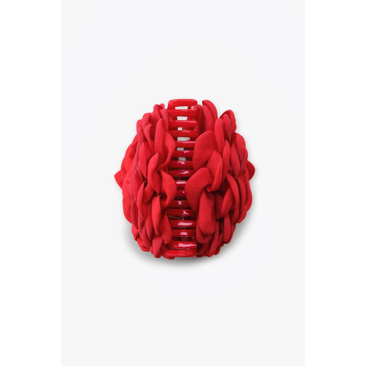 ЗАКОЛКА ДЛЯ ВОЛОС С ТКАНЕВЫМ ЦВЕТКОМ