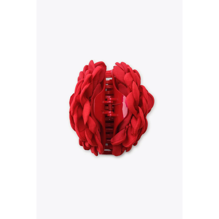 ЗАКОЛКА ДЛЯ ВОЛОС С ТКАНЕВЫМ ЦВЕТКОМ