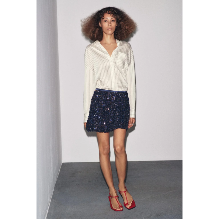 МИНИ-ЮБКА С ПАЙЕТКАМИ