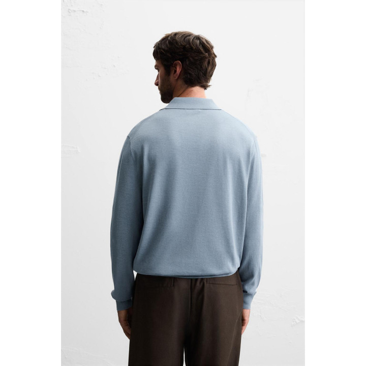 ТРИКОТАЖНОЕ ПОЛО ИЗ СМЕСИ ХЛОПКА