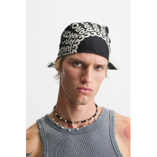 Повязка для волос с текстовым принтом