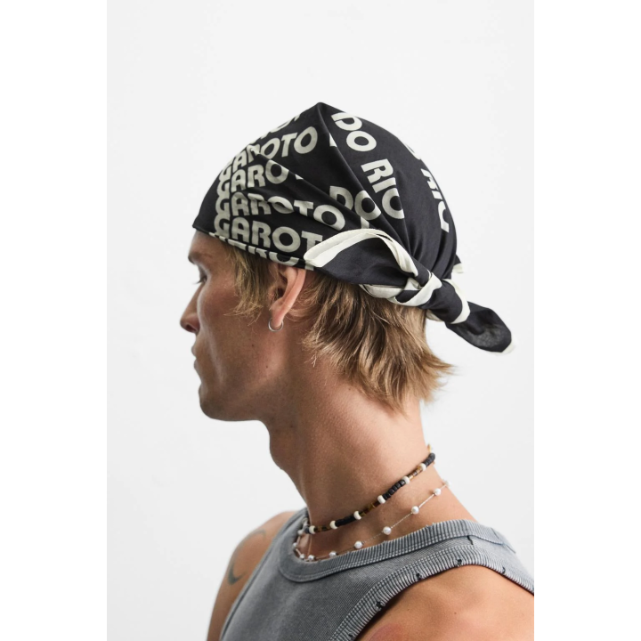 Повязка для волос с текстовым принтом