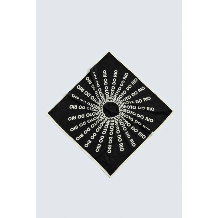 Повязка для волос с текстовым принтом