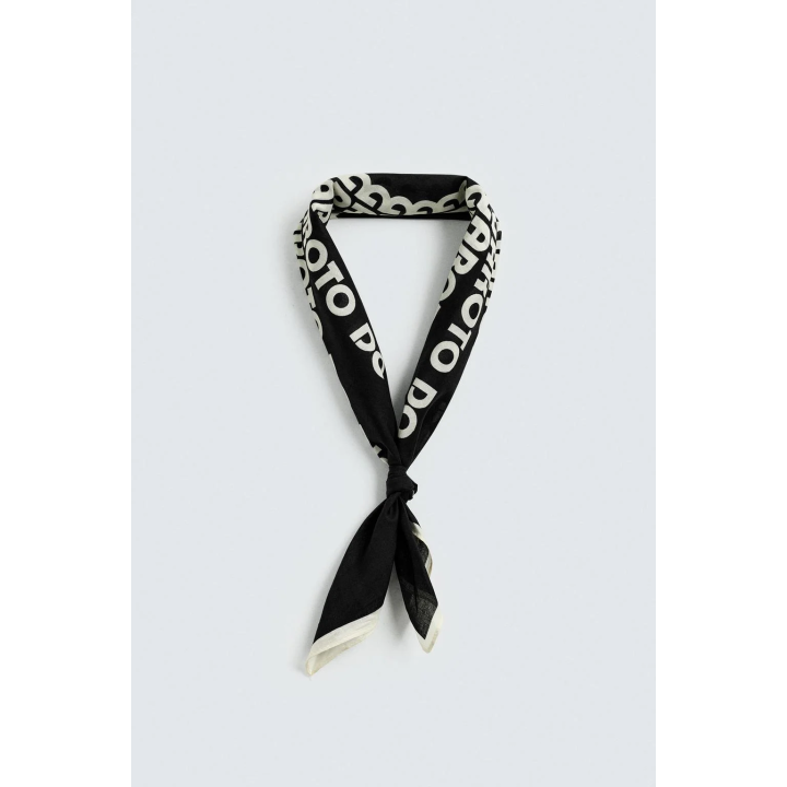 Повязка для волос с текстовым принтом