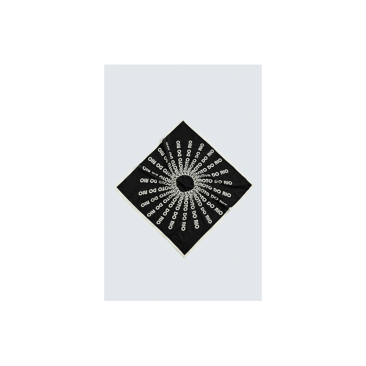 Повязка для волос с текстовым принтом