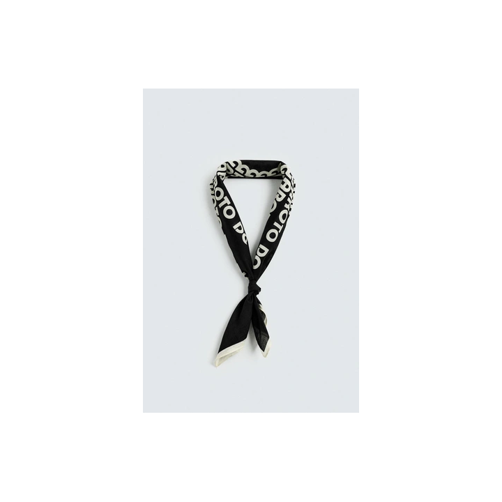 Повязка для волос с текстовым принтом