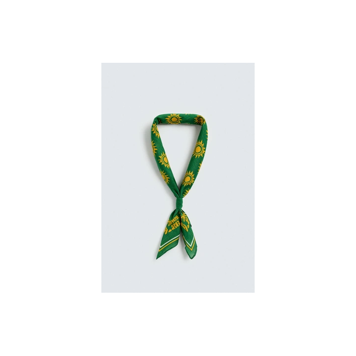 БАНДАНА С ГРАФИЧЕСКИМ ПРИНТОМ