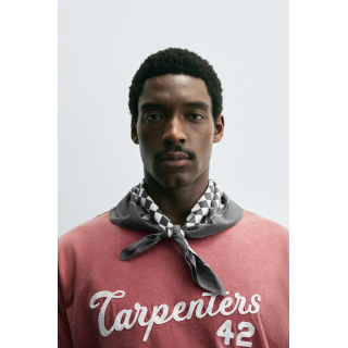 БАНДАНА В КЛЕТКУ С ПРИНТОМ