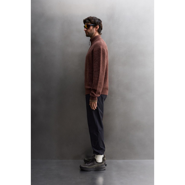 Джемпер с молнией contrast quarter-zip