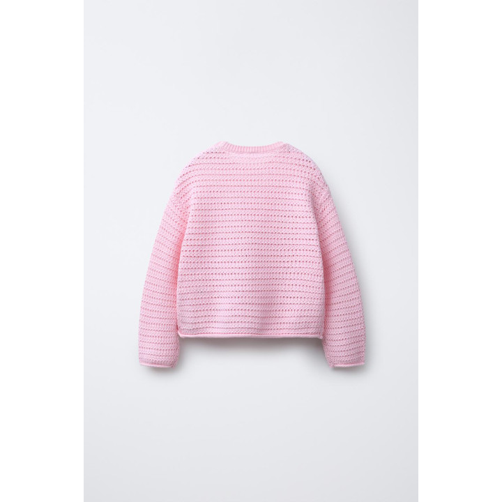 ТРИКОТАЖНЫЙ ДЖЕМПЕР С ВИШНЯМИ