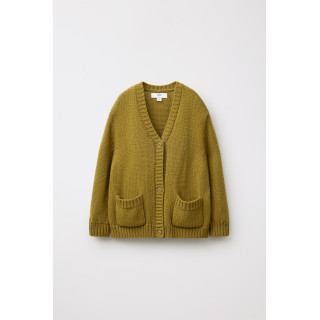 Кардиган из шерсти ограниченной серии из шерстяно-шерстяного вязаного полотна