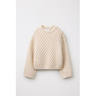 Свитер из шерсти крупной вязки limited edition