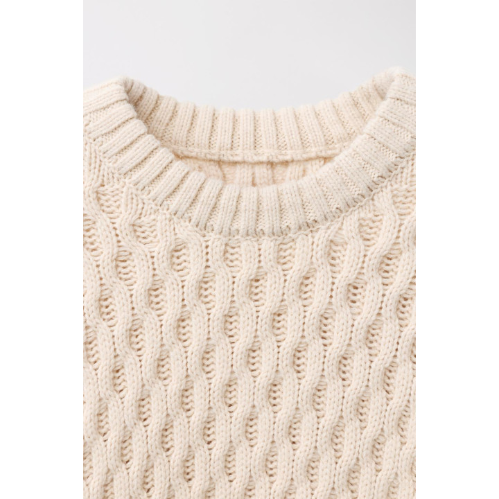 Свитер из шерсти крупной вязки limited edition