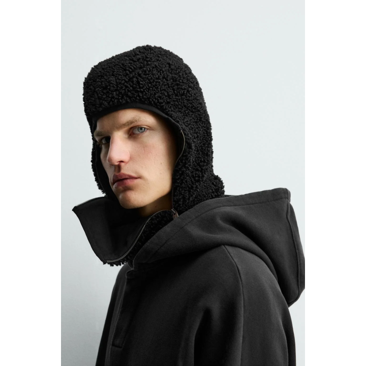 FAUX SHEARLING BALACLAVA X SR_A