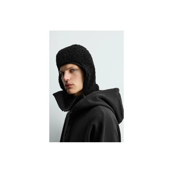FAUX SHEARLING BALACLAVA X SR_A