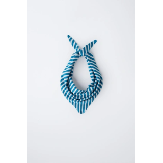 STRIPED KNIT BANDANA