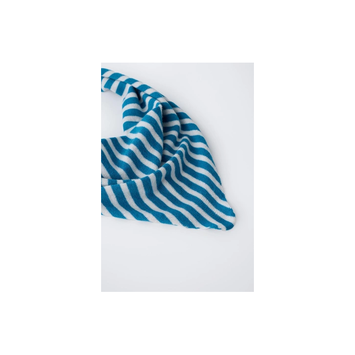 STRIPED KNIT BANDANA