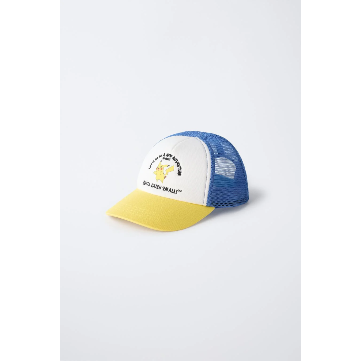 Бейсболка с изображением покемона пикачу