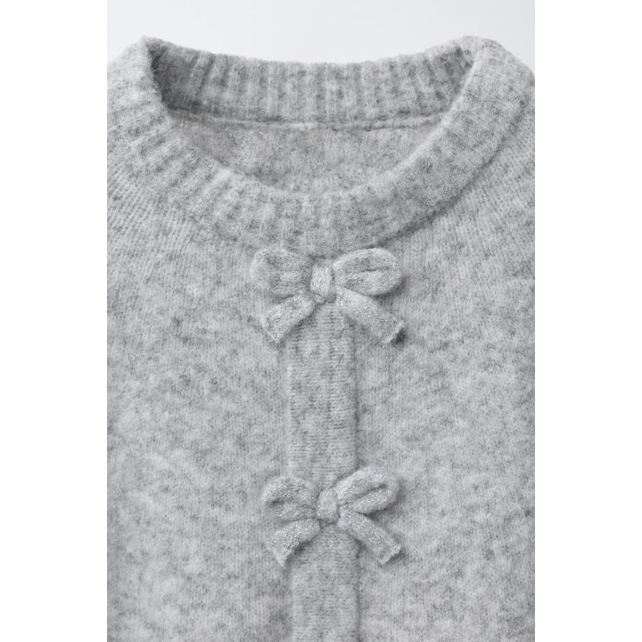 ПОНЧО-НАКИДКА С БАНТИКАМИ